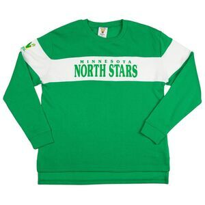 NHL Minnesota North Stars Women's Crew Neck Sweatshirt in Green, Medium